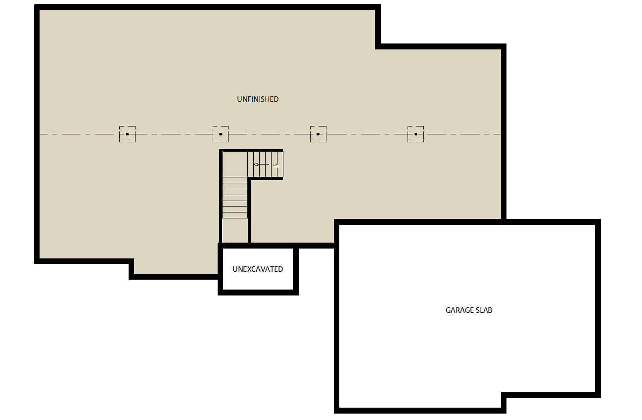 HanoverLower Level Floor Plan